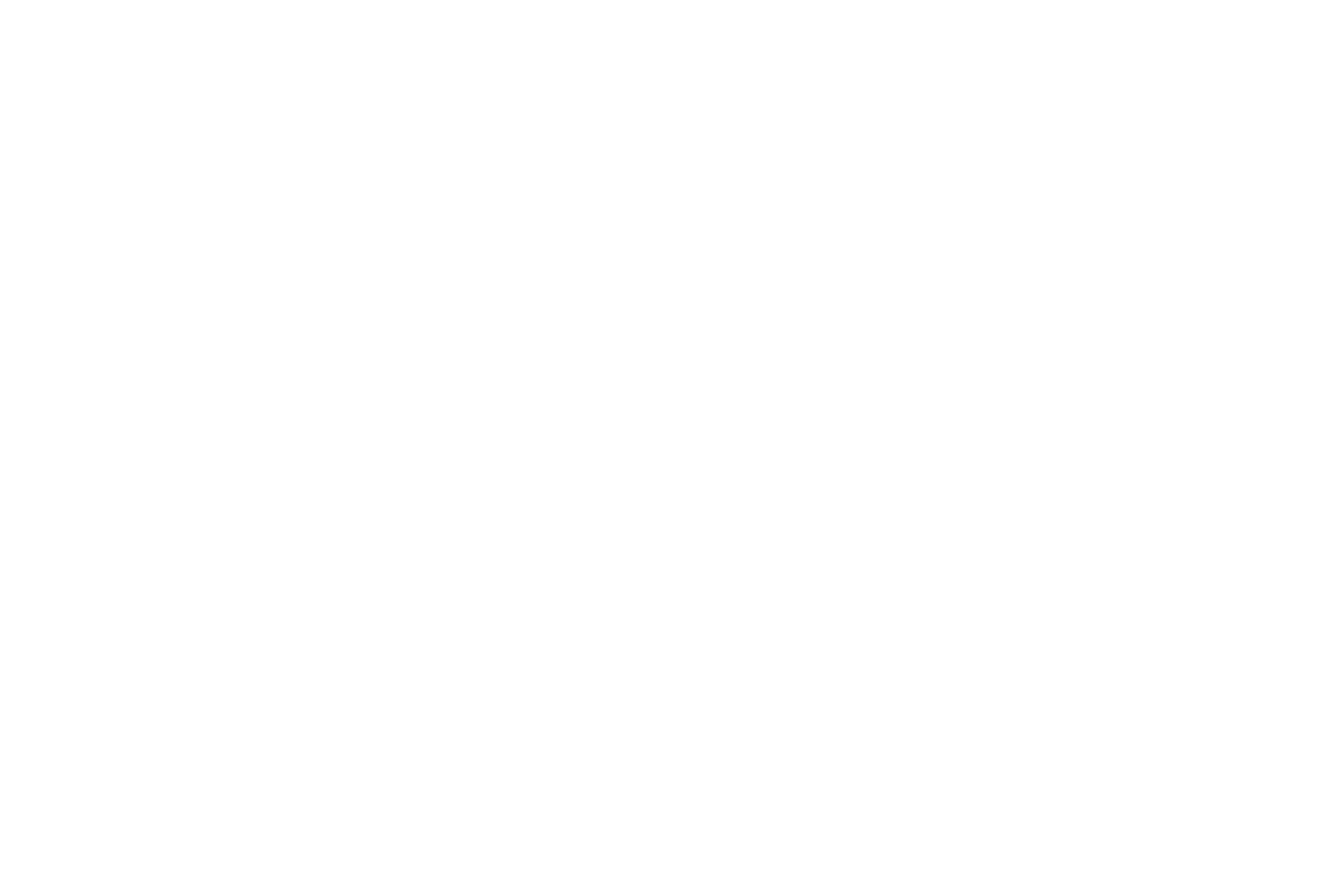 close cropped white logo