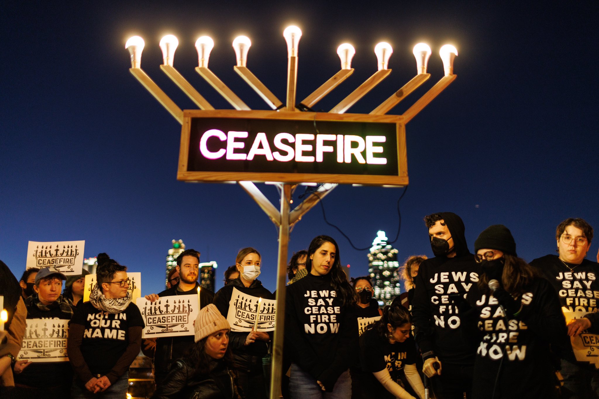 hanukkahceasefireprotest