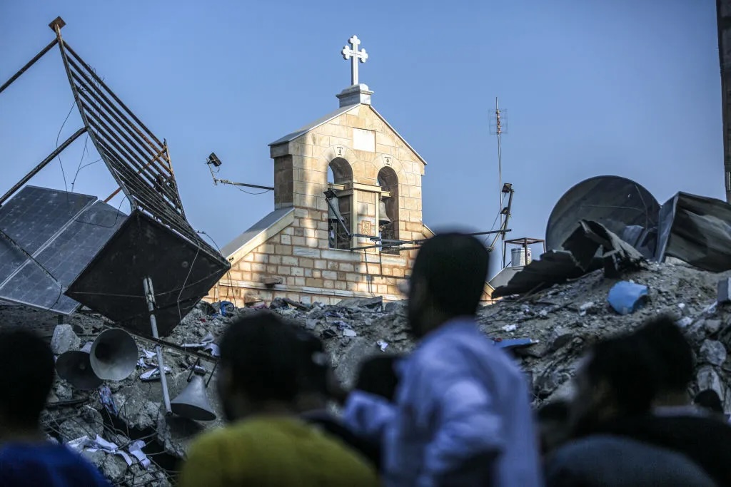church destruction gaza cultural genocide church destruction gaza cultural genocide