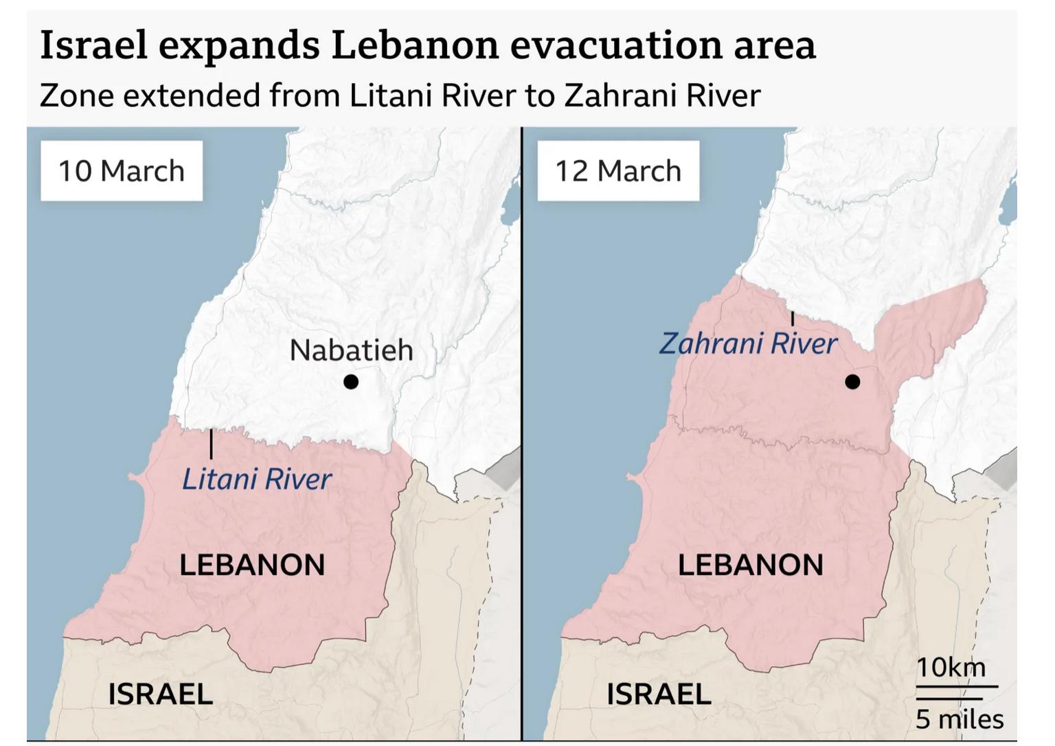 Lebanon Maps