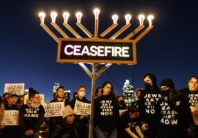 hanukkahceasefireprotest